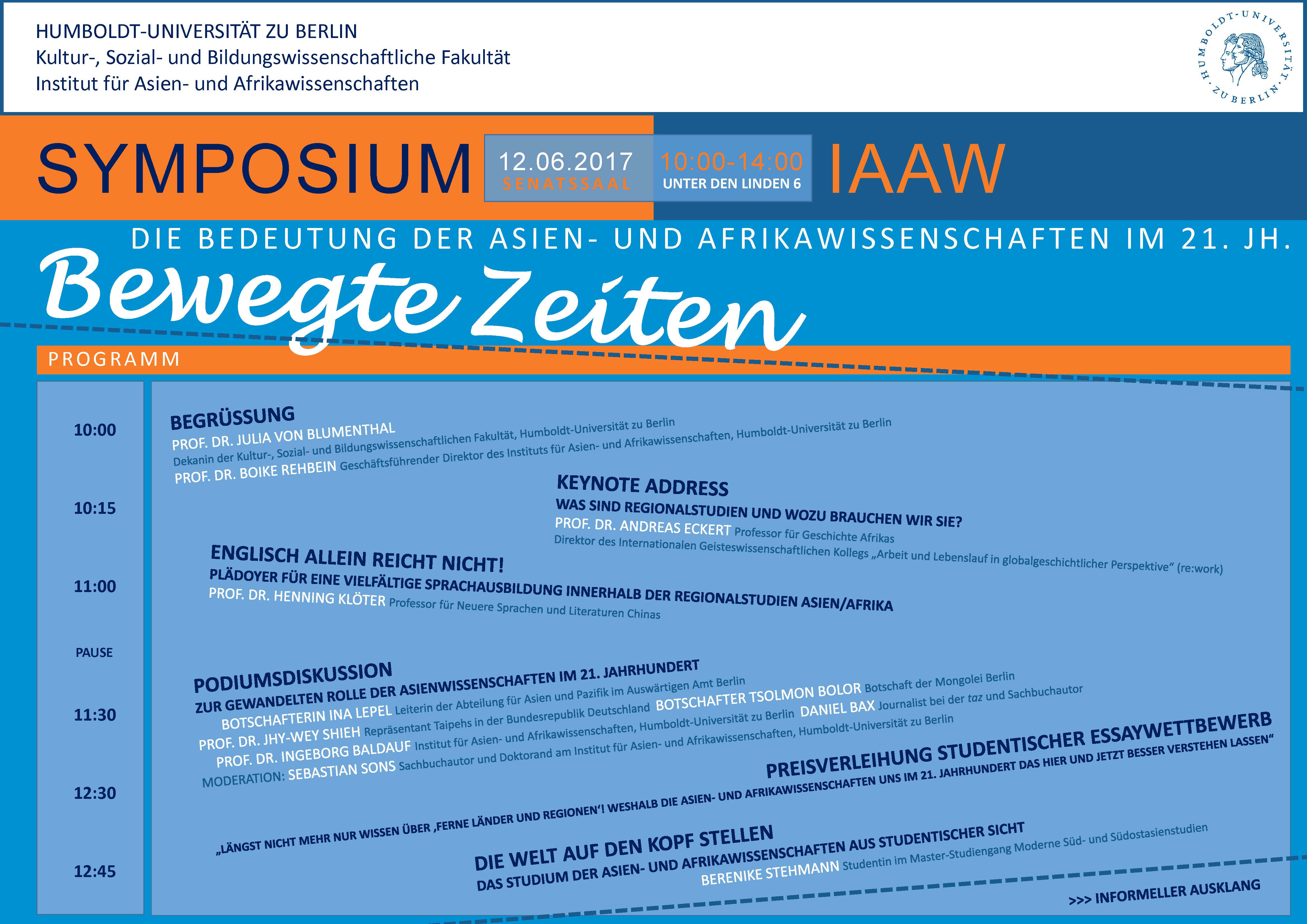 Poster Symposium IAAW