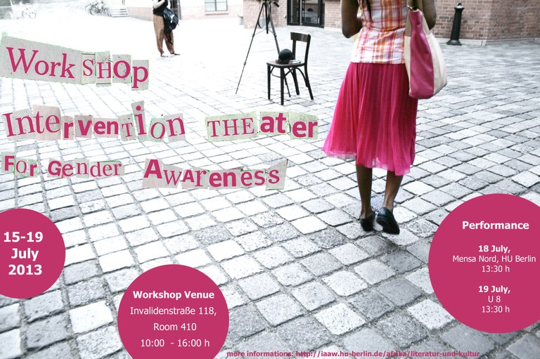 Poster - Workshop Gender Awareness Poster - Workshop Gender Awareness