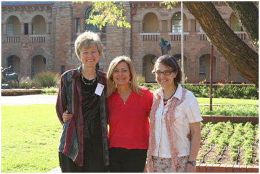 Prof. Inge Kosch, Dr. Annekie Joubert and Prof. Lize Kriel