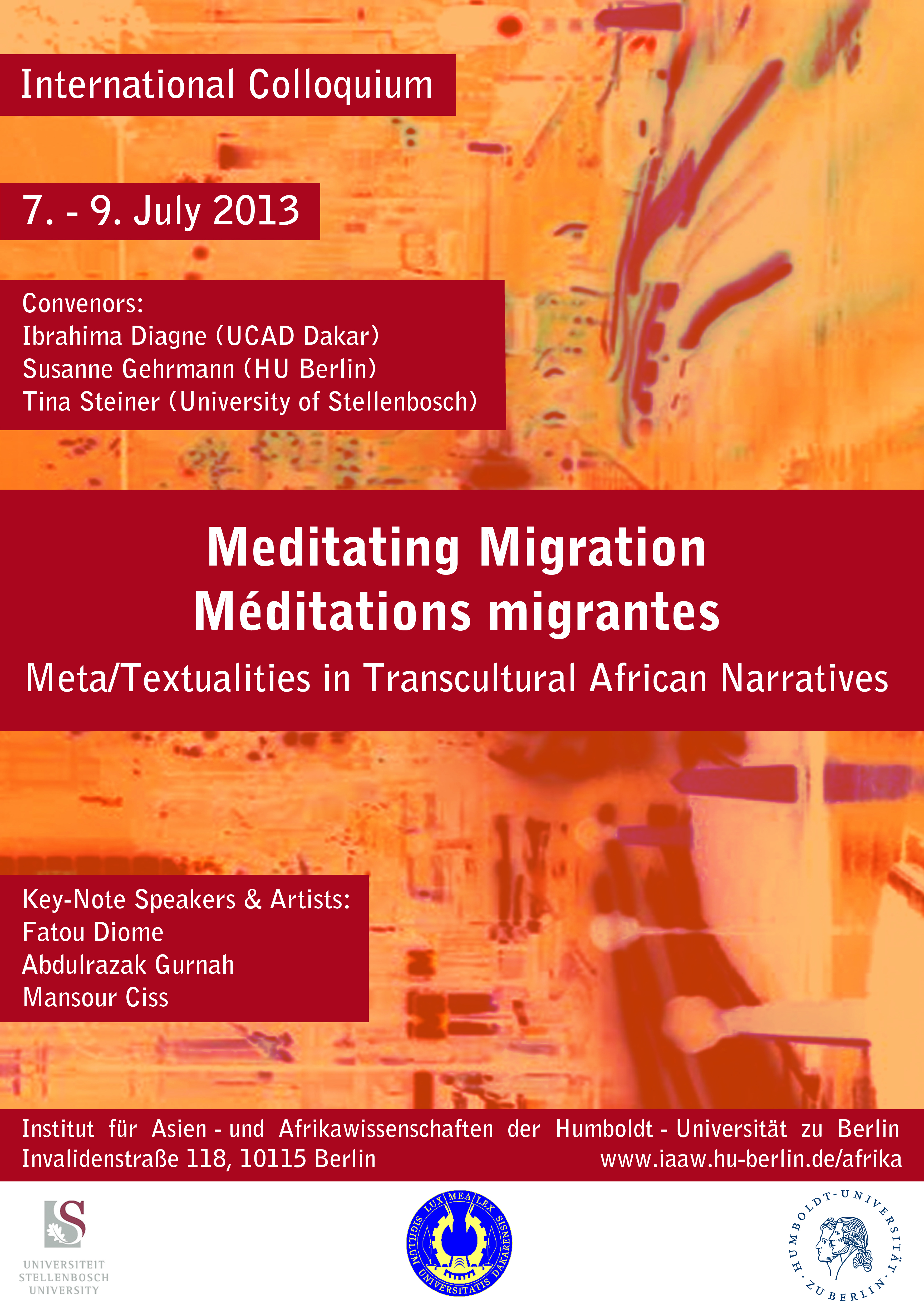 Meditating Migration - Poster