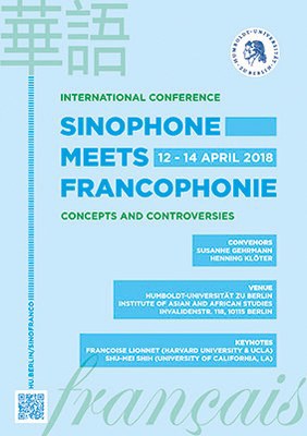 Plakat Sinophone meets Francophonie