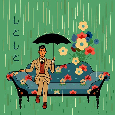 Onomatopoesie-Illustration von Orlando Hoetzel