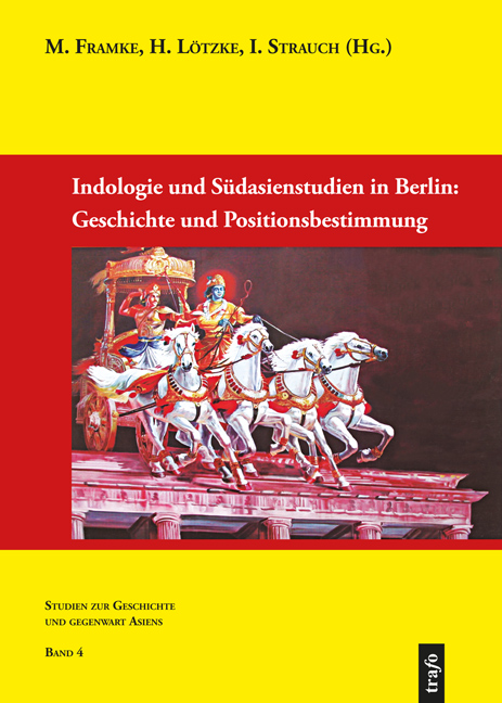 Framke, Lötzke, Strauch - Indologie und Südasienstudien in Berlin - Cover