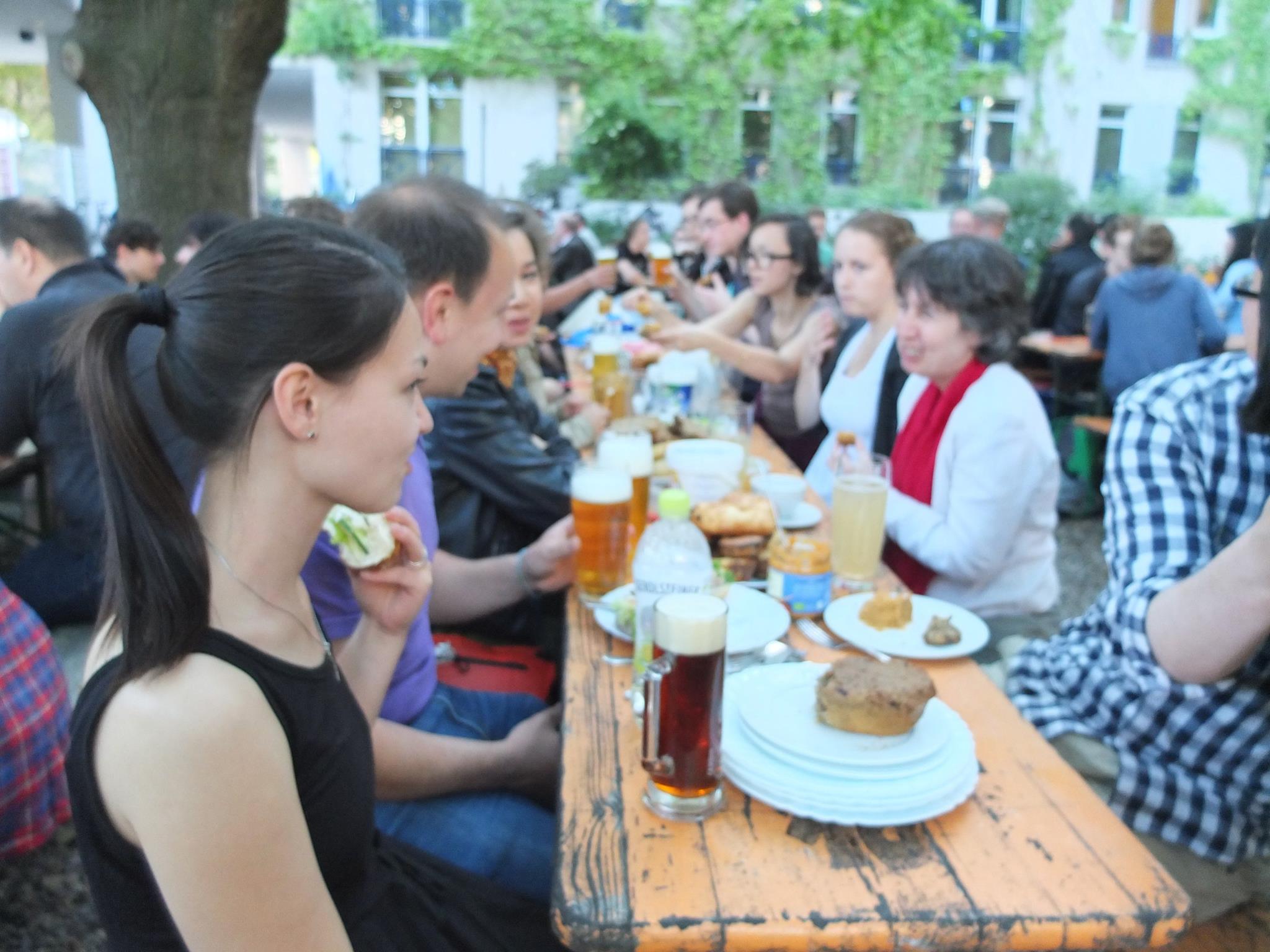 Open Network Meeting “Brotzeit”, Juni 2015 Eschenbräu, Berlin 	