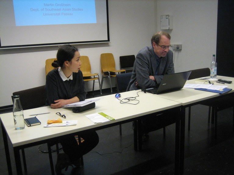 Vortrag: "Die Stasi und Vietnam - Zwischen brüderlicher Solidarität und Misstrauen” mit Prof. Dr. Martin Großheim (Uni Passau), Januar 2015, Humboldt-Universität zu Berlin, Institut für Asien-und Afrikawissenschaften