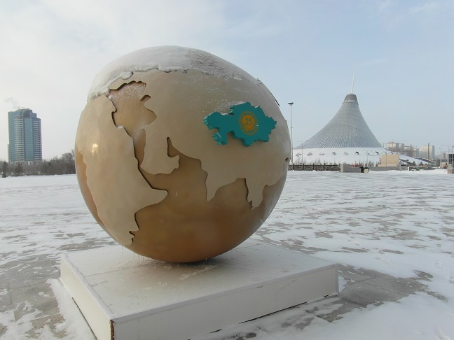 Astana / Kasachstan  auf der politischen Weltbühne 
