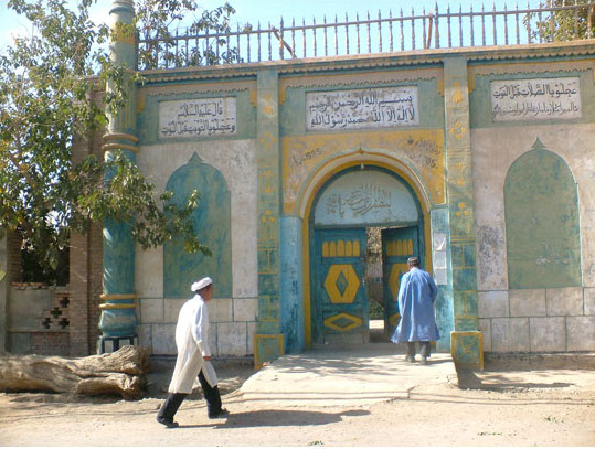 Dörfliche Moschee der Uiguren
