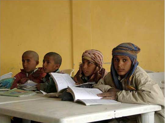 Dorfschule in der Provinz Nimroz