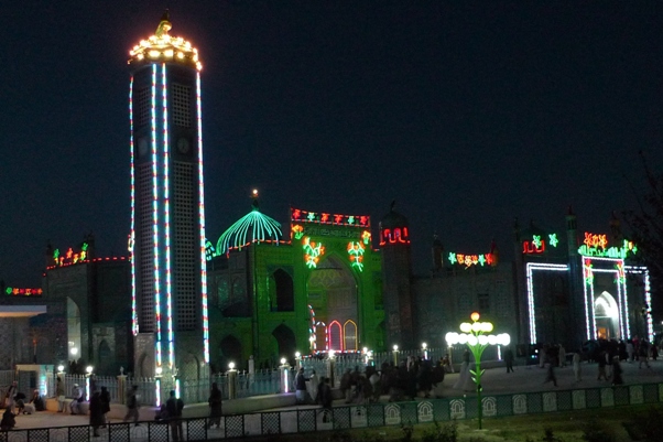 Mazar-i Sharif By Night