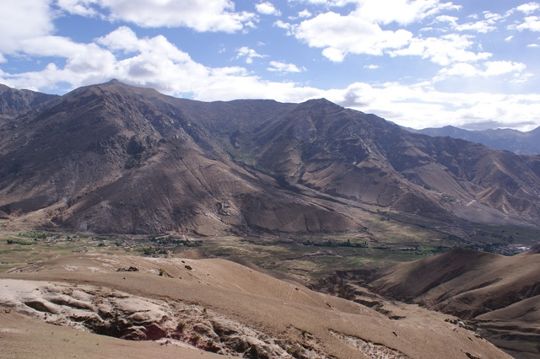 Vom höchsten Berg Lhasas, dem Kam bu Utse