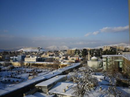 Kabul im Schnee