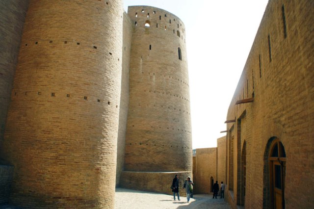 Die Zitadelle von Herat nach der Rekonstruktion