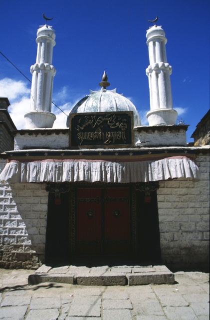 Eingang zur Moschee in Lhasa