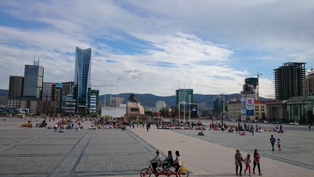 Ein Sonntagabend in Ulaanbaatar