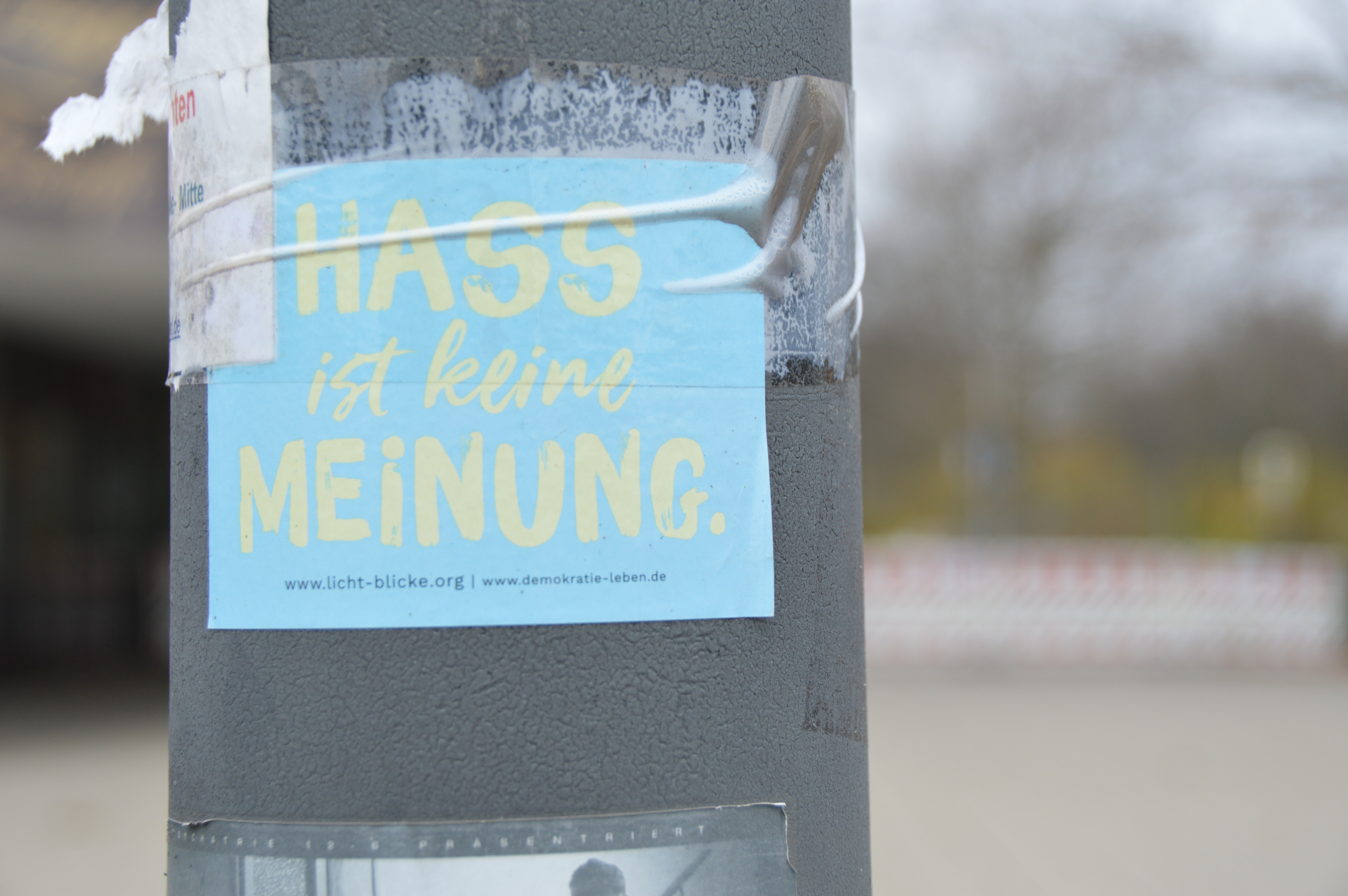 Hass ist keine Meinung