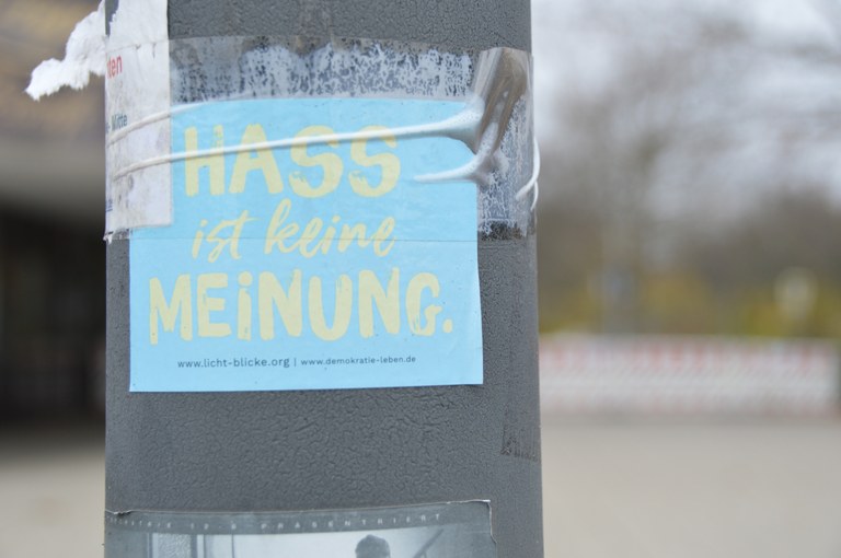 Hass ist keine Meinung