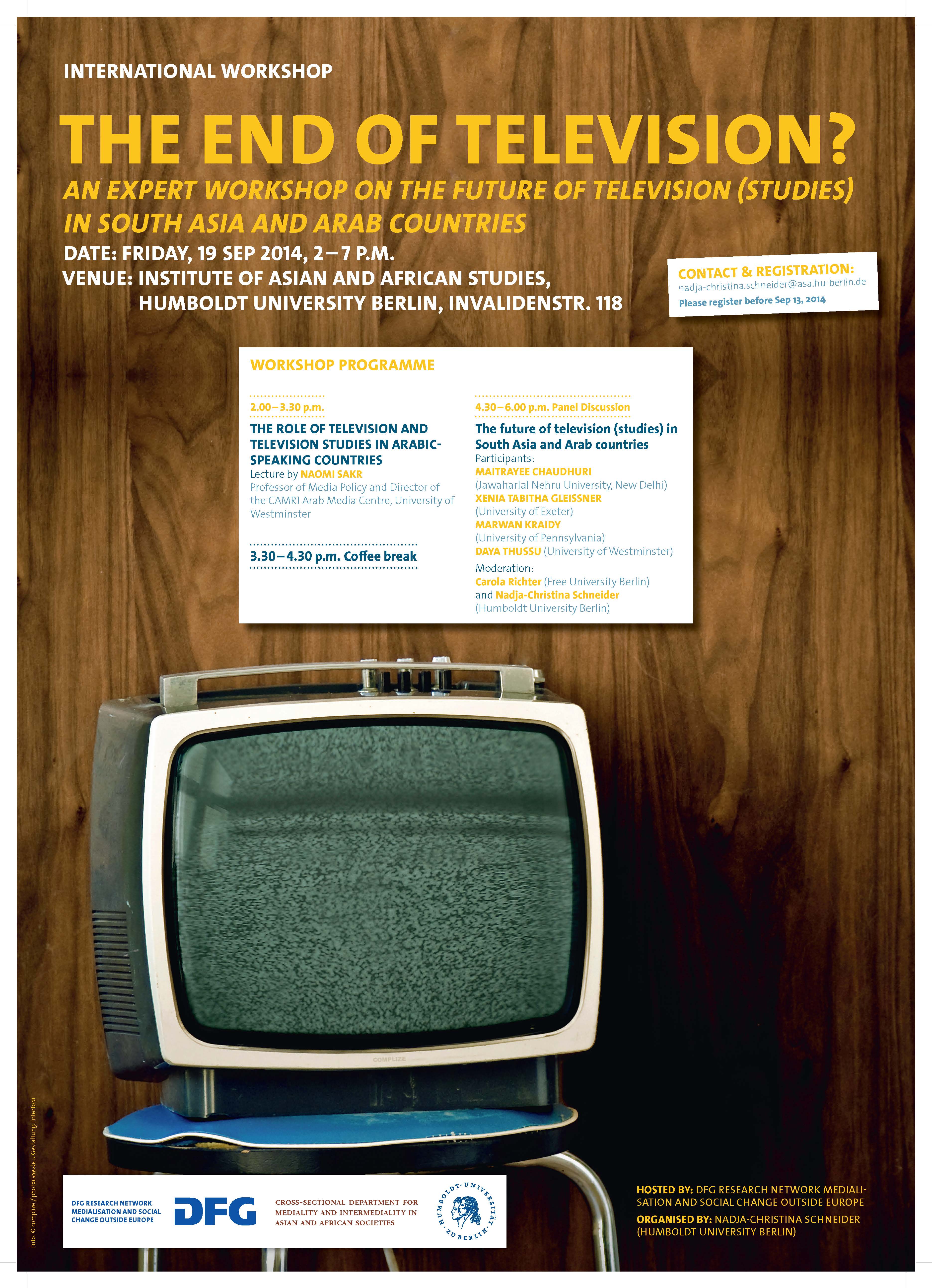 International Workshop - The End of Television?